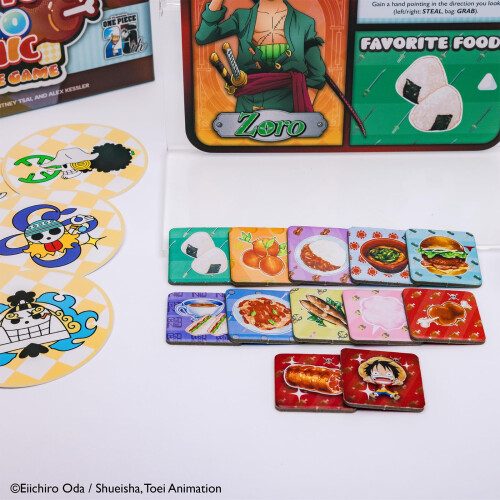 KESS One Piece: Luffy's Bento Panic Game - Feasting Fun, 30-Minute Play, Ages 10+, Code 578 2