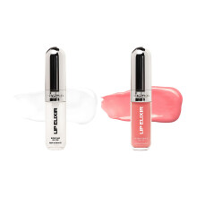 Sacheu Lip Elixir Voedende Lip Glaze en Lip Tint Gloss-bundel. Hoogglanzende lipgloss. Hydraterende lipgloss verrijkt met lipoli? voor hydratatie Gla