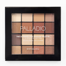 Palladio Ultimate Pro Eyeshadow Makeup Palette 16 h?jpigmenterede pulverfarver Mat Shimmer Satin Finishes Naturlige Nudes