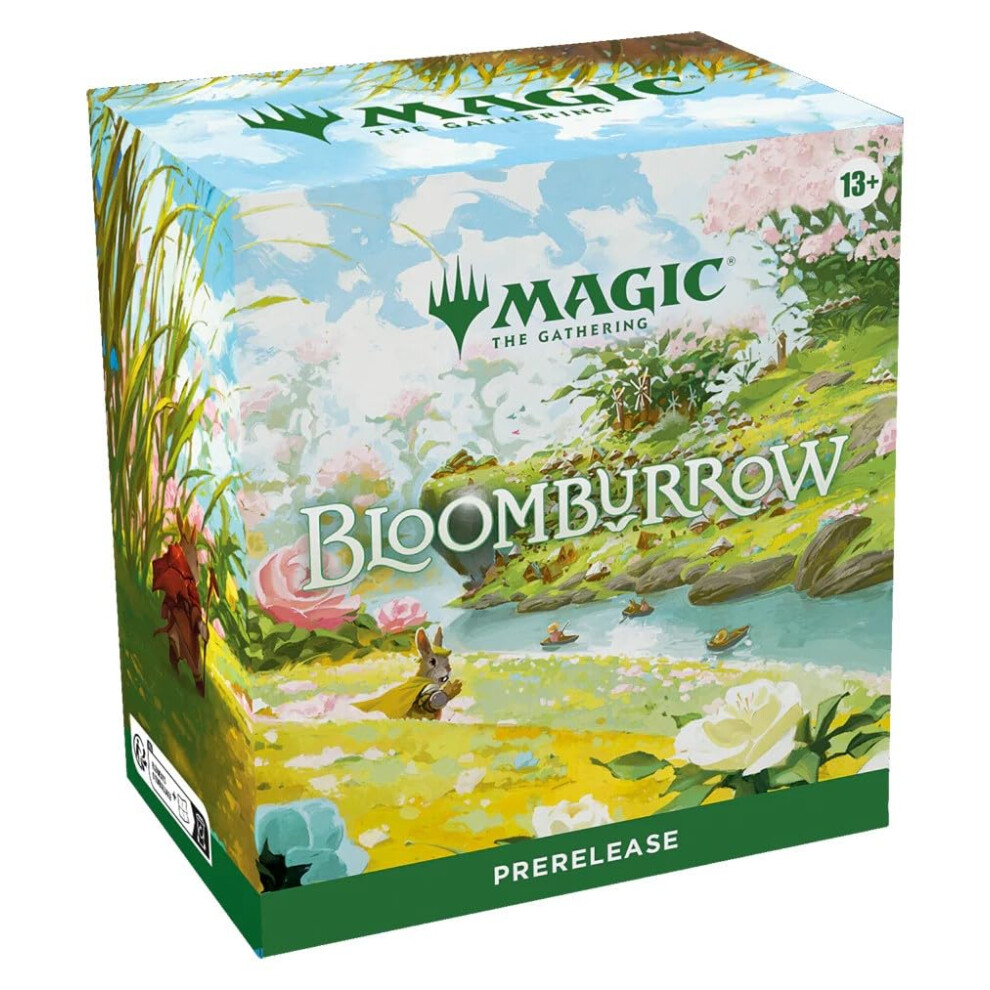 Magic The Gathering: Bloomburrow: Kit PRE-RELEASE - 6 Pacchetti Di Gioco Dadi Promos