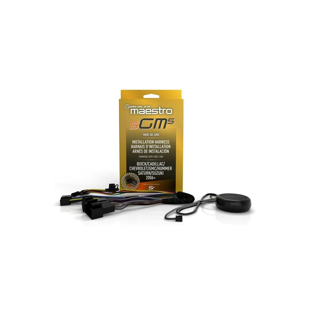 Maestro Hrn-Sr-Gm5 Msr Compatible Radio Replacement Harness For 2007 & 2016 Gm Vehicles 627780004815