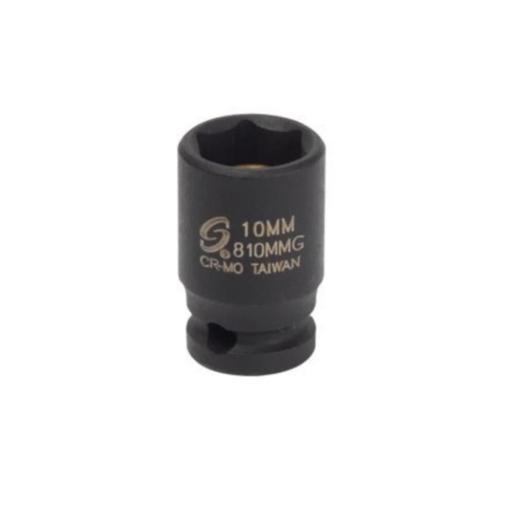 Sunex Tools Suu-810Mmg 0.25 In. Drive Impact Socket - 10 Mm 792636516634
