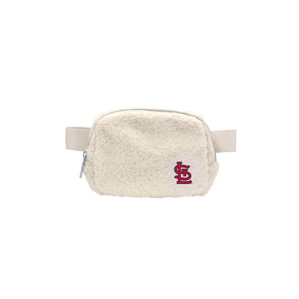 Logo Brands 527-88SB St. Louis Cardinals Sherpa Belt Bag-image-OPC-PG9MHXX-NEW