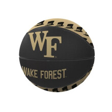 Logo Brands 236-91MR-1 Wake Forrest Repeating Logo Mini-Size Rubber Basketball