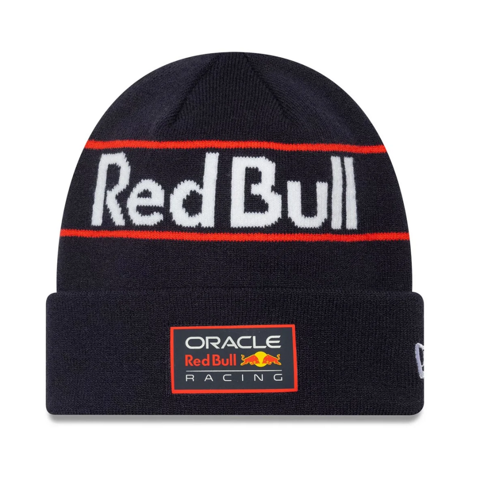 2025 Oracle Red Bull Racing F1 Cuff Knitted Adult Beanie - Navy Blue