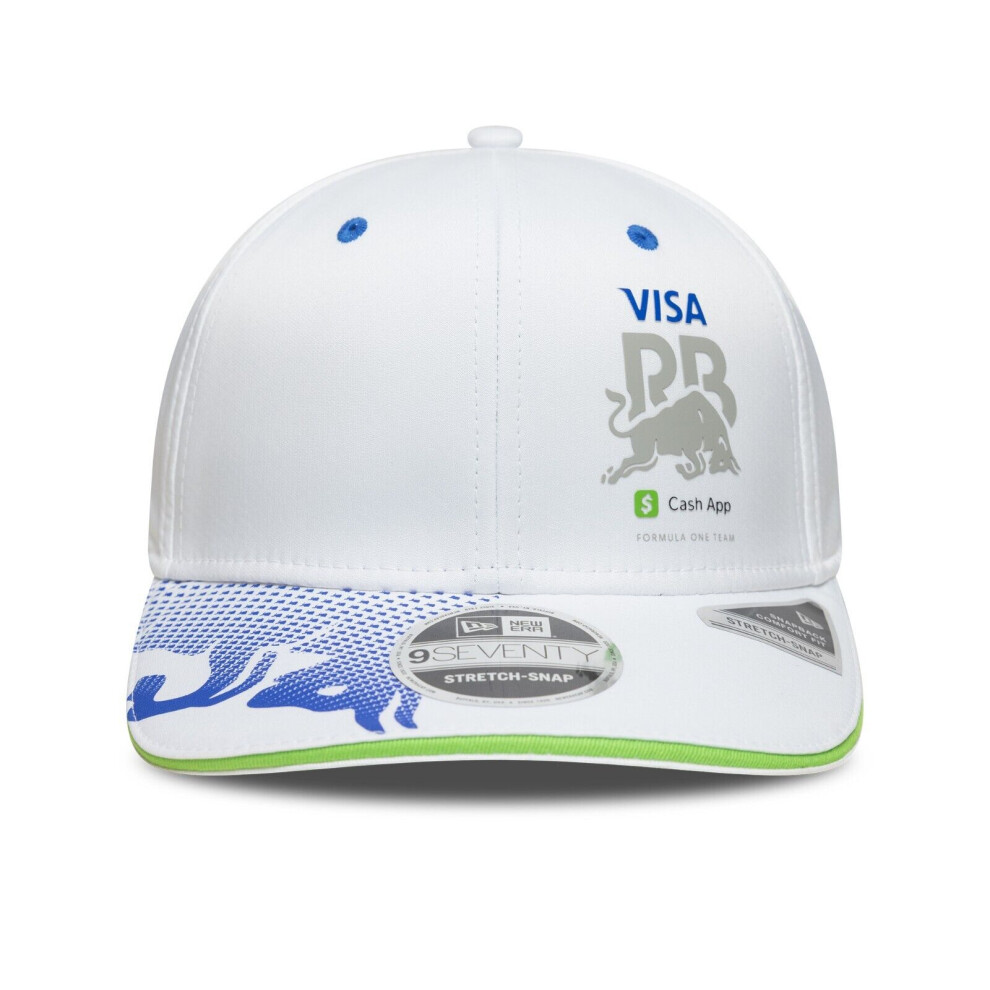 Red Bull 2025 Visa Cash App Rb New Era 9Seventy Team Cap White