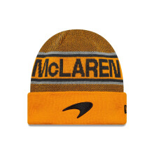 2025 McLaren Racing Team Orange Cuff Knit Beanie Hat