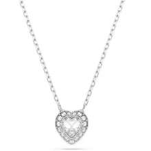 (necklace2) Ariana Grande Silver Tennis Women's Heart Necklace