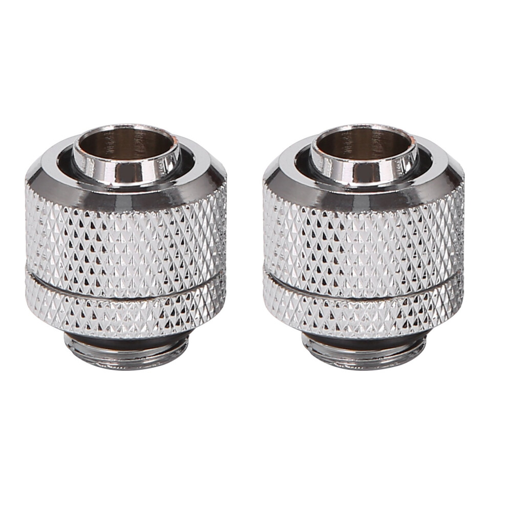 G1/4 External Thread Pagoda For Computer Cooling Connector Silver 4852209302272
