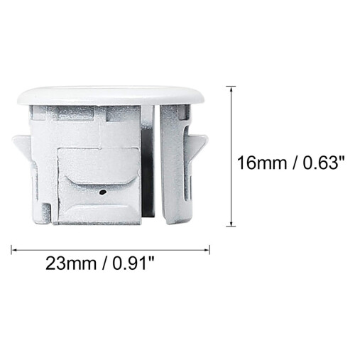 Car Parking Assist Sensor Holder for 4Runner 2Pcs White 2