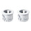 Car Parking Assist Sensor Holder for 4Runner 2Pcs White 1