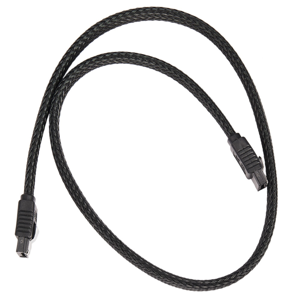 50Cm Sata 3.0 Iii Sata3 7Pin Data Cable 6Gb/S Ssd Cables(Black) Black 4852209380782