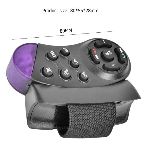 Telecomando universale per volante wireless 11 pulsanti per auto 2