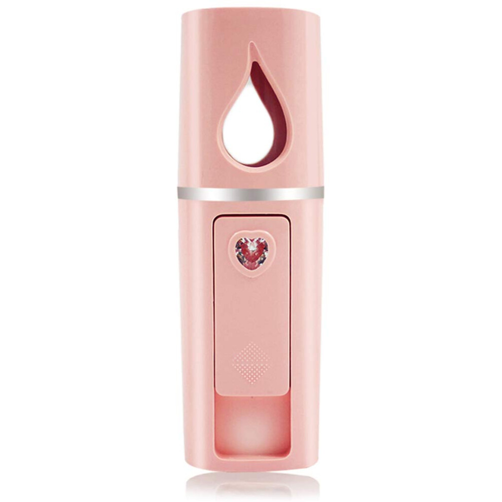 Umã¦Rket Pink Portable Nano Mister Mini Steamer Atomization