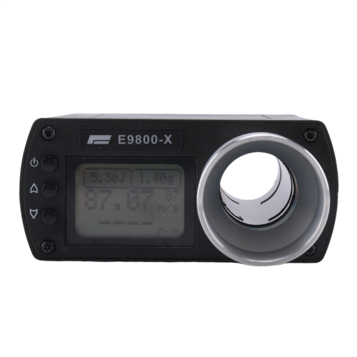 E9800-X Geschwindigkeitstester LCD-Bildschirm Chronograph FPS High-Power