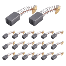 10 pares de escovas de carbono para ferramentas el?tricas de 6,5 x 7,5 x 13 mm 999021 para