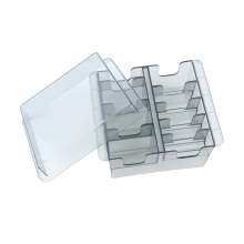 Grid Basis Lagerung Box für 8Pcs Haar Clipper Trimmer Grenze Kamm Werkzeug