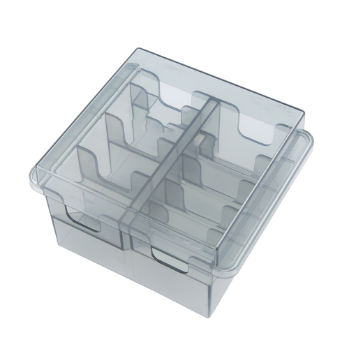 Grid Base Storage Box for 8Pcs Hair Clipper Trimmer Limit Comb Tool 1