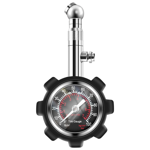 Car 100Psi Multi-Function Tire Pressure Gauge Tire