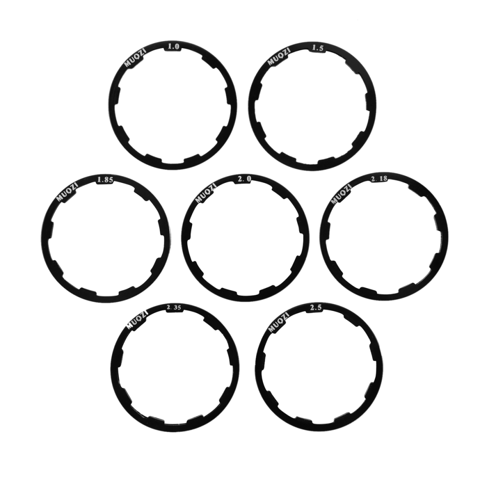 7Pcs/Set Bike Hub Washer For Road Bike Flywheel Spacer 4853236945272