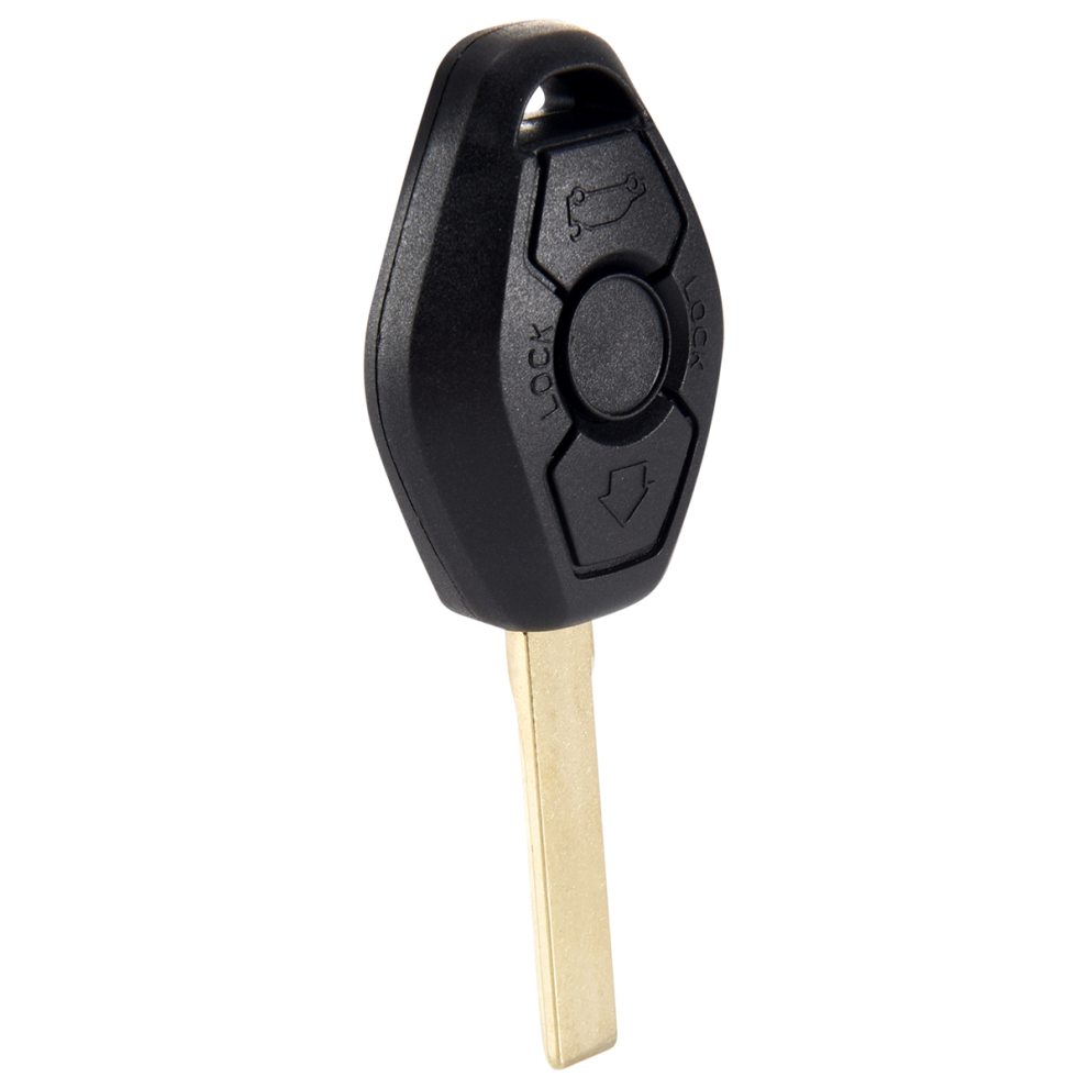 Merkloos Black Remote Key Shell Button 315Mhz For E81 E46 E39 E63 E38 E83 E53 E36 Size 3