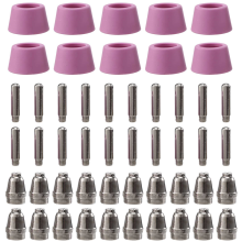 50Pcs Plasma Cutter Kit For -60 SG-55 WSD-60 Fit CUT-60 LGK-60