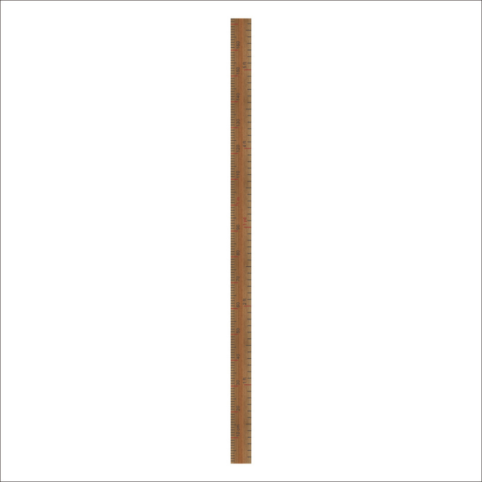 Children Height Measurement Ruler Wall Stickers For Kids Room Decor Markenlos