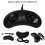 Gamepad bedraad 6-toetsen USB-gamecontroller Joypad voor zwart plastic 7