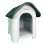 HugglePets HugglePets Plastic Dog Kennel (403) - Grey Roof 1