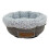 HugglePets HugglePets Donut Plush Oval Dog Bed 1