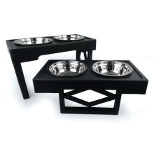 HugglePets Adjustable Pet Dog Double Diner