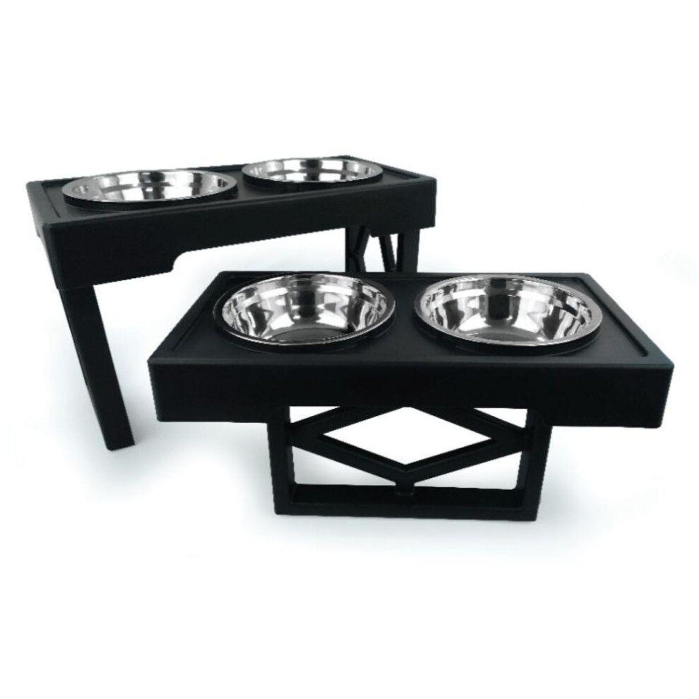 Hugglepets Adjustable Pet Dog Double Diner