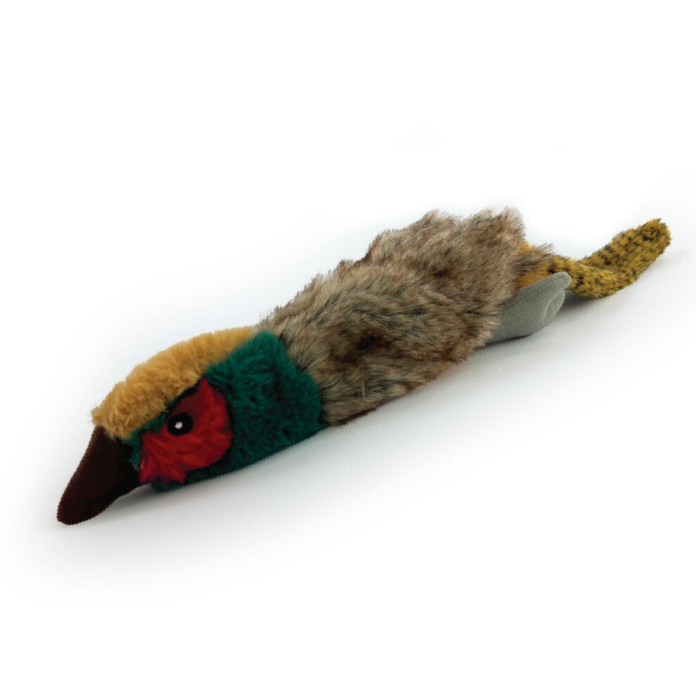 HugglePets Legacy Unstuffed Pheasant (Paul) Dog Toy