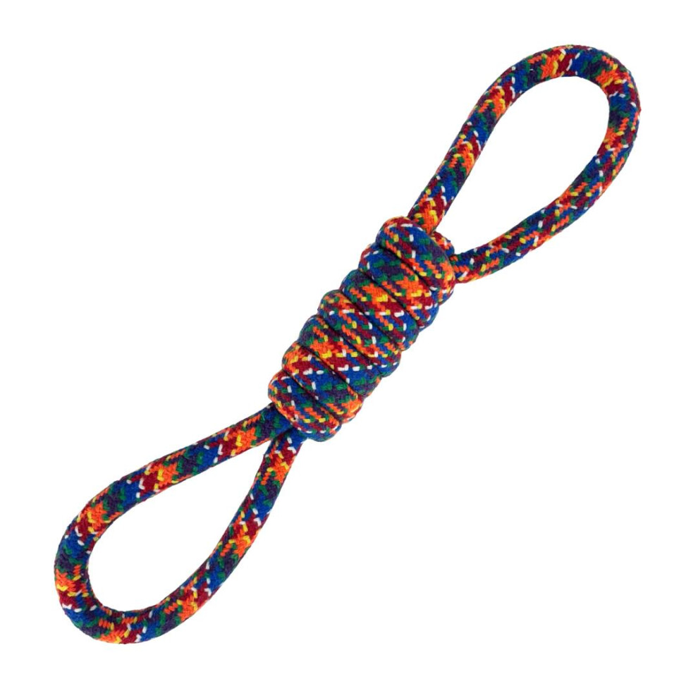 Hugglepets Mountain Rope Figure 8 Dog Toy