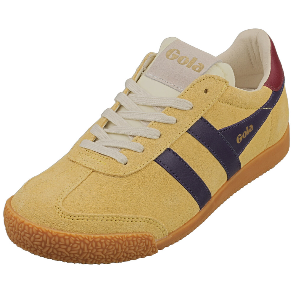 Gola Elan Womens Classic Trainers in Pollen Plum Cerise - 8 UK