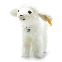 Steiff 074233 Kuscheltier Animals Anni lamb, Cream, 16 cm