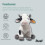 Steiff Steiff 067853 Cobb cow 24 white/black spotted - Plush Soft Toy 5