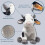Steiff Steiff 067853 Cobb cow 24 white/black spotted - Plush Soft Toy 4
