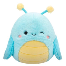 Squishmallows FuzzAMallows Plush Giles the Grasshopper 30 cm - Rare Exclusive Original 2024