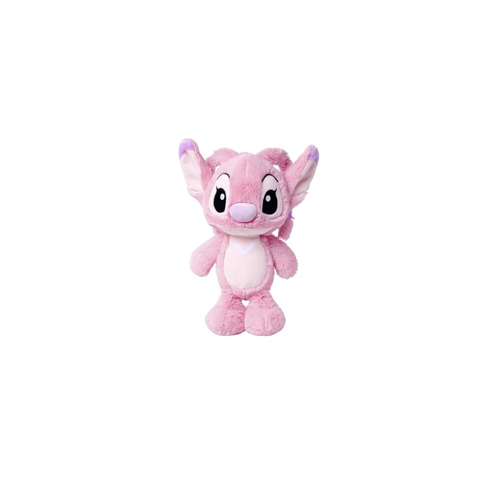 Simba Disney Lilo And Stitch, 25 Cm Angel Plush Figure, Cuddly Toy, Plush Toy, For Children From The First Months Of Life