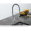 Franke Kitchen Sink tap with a Pull-Out spout and Spray Function from Franke Fox semi-pro - Chrome - 115.-486.993 2
