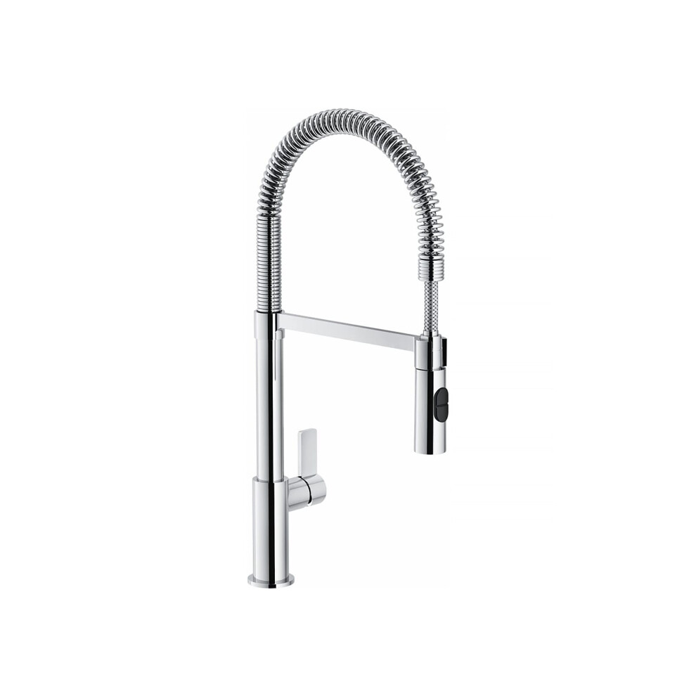 Kitchen Sink tap with a Pull-Out spout and Spray Function from Franke Fox semi-pro - Chrome - 115.-486.993
