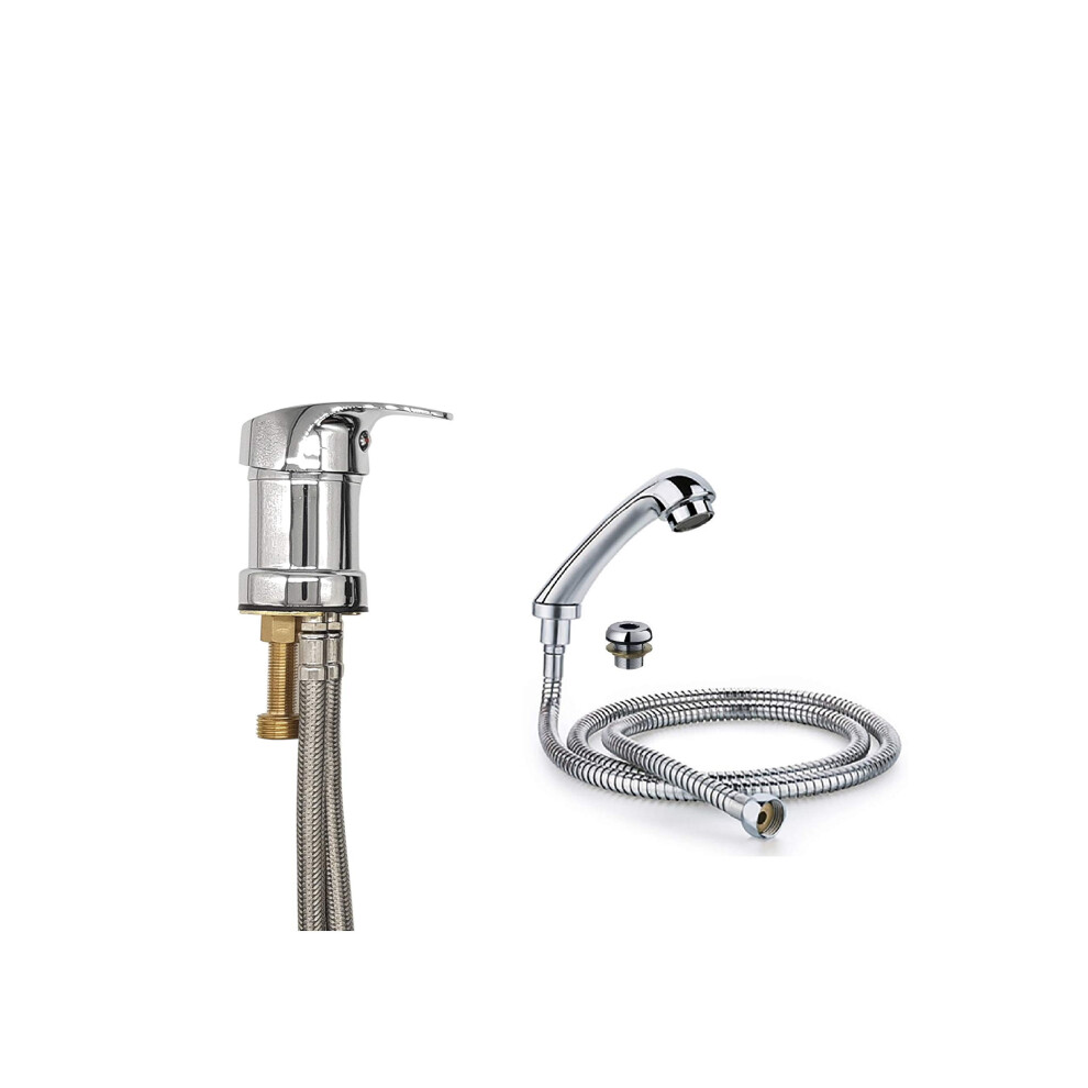 Faucet Mixer, Sonsan Mixer Sprayer Set Hairdresser Wash Basin Sink Set 7426979132505