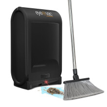 EYE-VAC PRO Touchless Stationary Vacuum - 1400 Watts Professional Vacuum with Active Infrared Sensors, High Efficiency Filtration, Bag-Less Canister