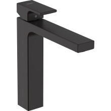 hansgrohe Vernis Shape Basin Mixer Tap 190 with pop-up waste set, matt black, 71562670