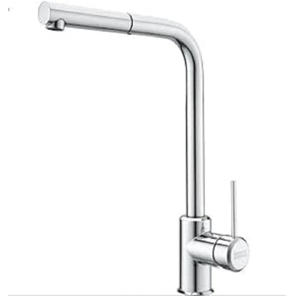 Kitchen Sink tap Made of Brass with a Pull-Out spout from Franke Sirius L Side Pull-Out - Chrome - 115.0668.280