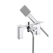 Bristan DEL BSM C Delgado Bath Shower Mixer 2 Hole, Chrome Plated