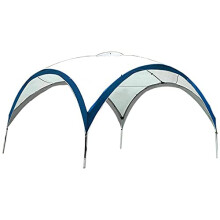 Modern Outdoor Living Gazebo Event Shelter Dome Shelter Camping Festival 4x4m Strong Metal Frame Inc Curtain