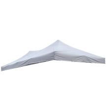 3x6 All Seasons Gazebos Spare Roof Canopy Metallic Grey