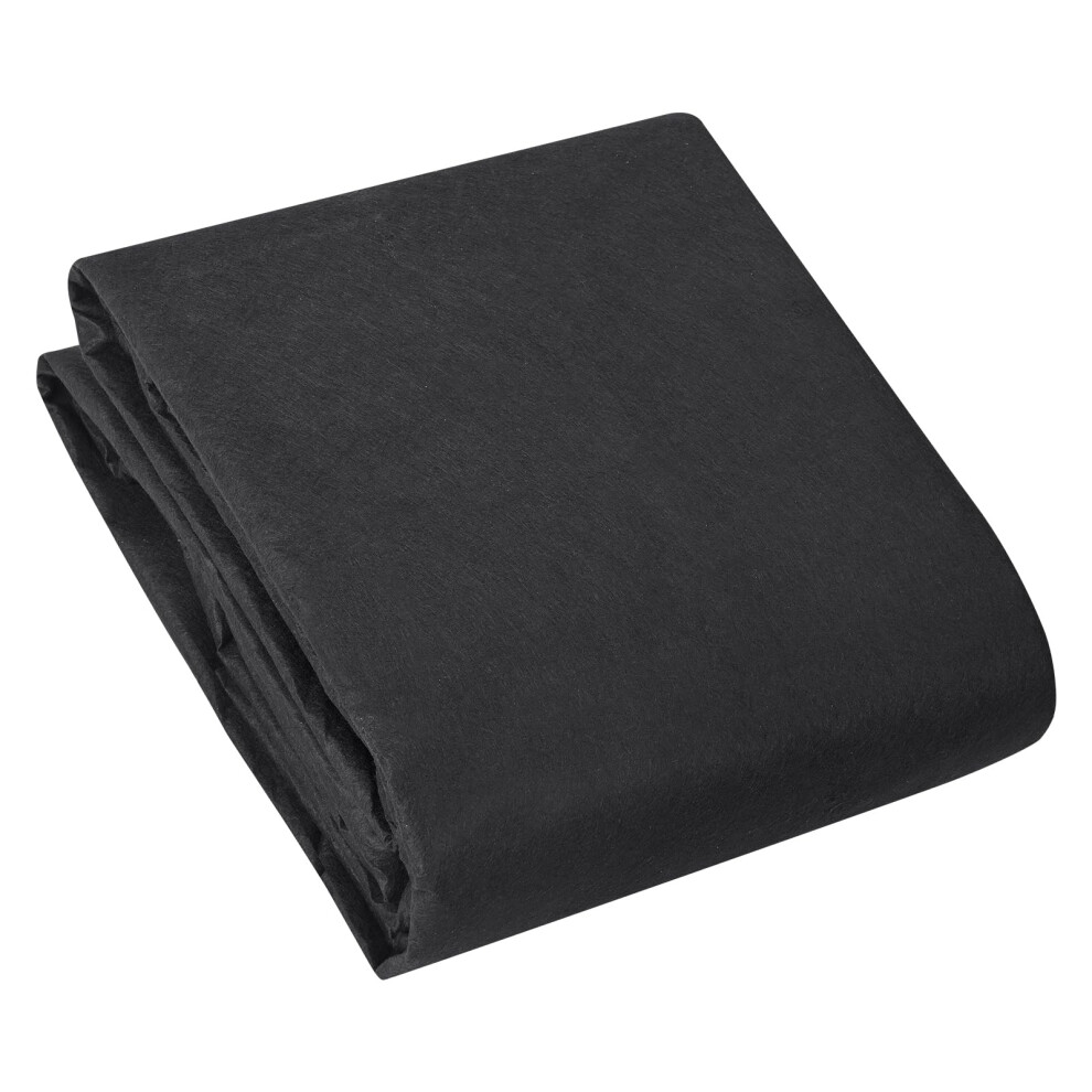 VEVOR Driveway Fabric, 15x20FT Non Woven Geotextile Fabric for Landscaping, Heavy Duty Garden Weed Barrier Fabric, 4OZ Landscape Fabric, French Drains